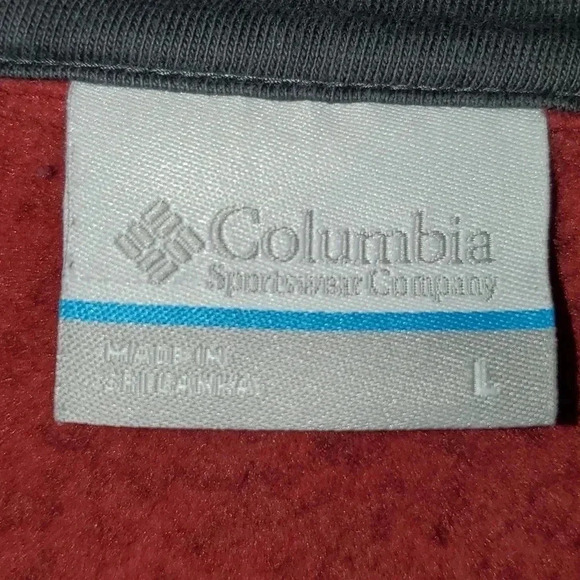 Columbia Hart Mountain II 1/4 Zip Fleece Pullover Sweatshirt Men's Size L - Picture 3 of 12
